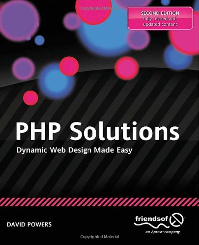 PHP Solutions Dynamic Web Design Book