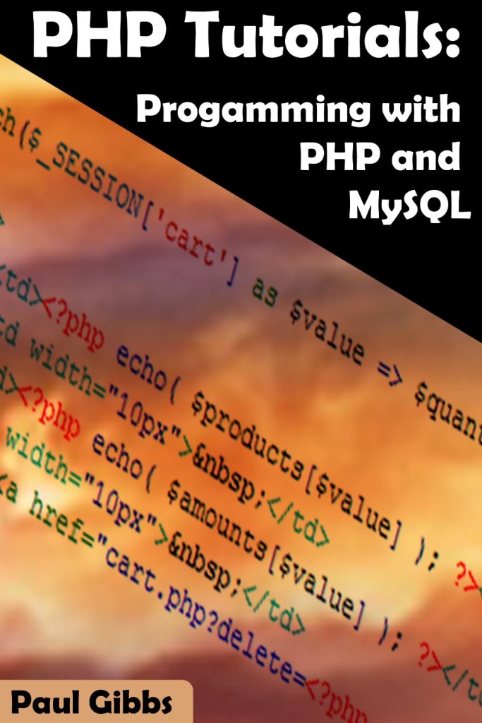 PHP Tutorials Programming MySQL Book