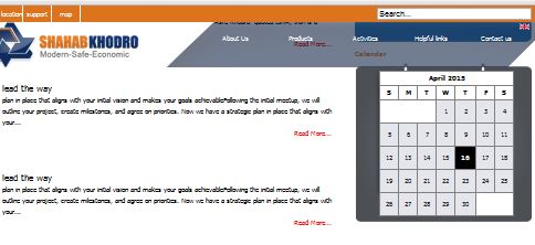 طراحی سایت شهاب خودرو